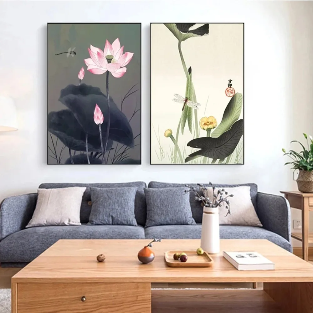 Resin Art With Flowers - Traditional Vintage Retro Lotus Flower Leaf