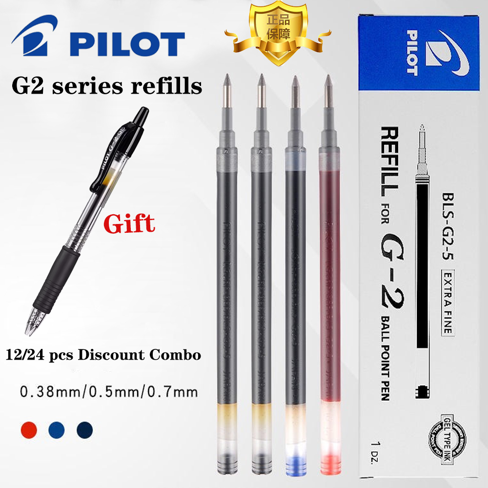 Pilot Pen G2 - 12pcs Japan Original PILOT Gel Pen
