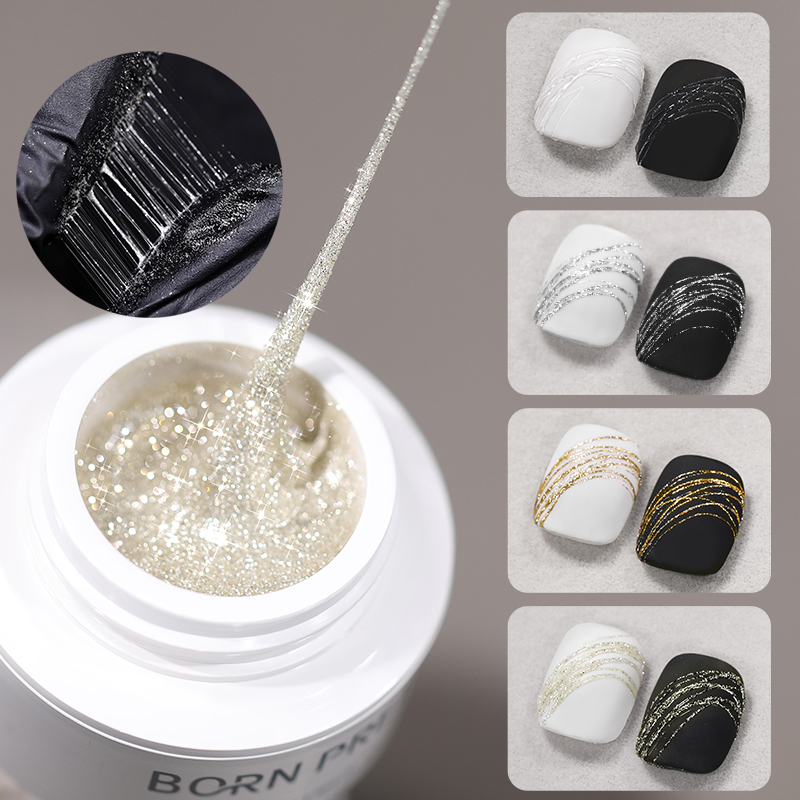 BORN PRETTY 5 ml Sparkly Silve - Resin Art Price recension och pris