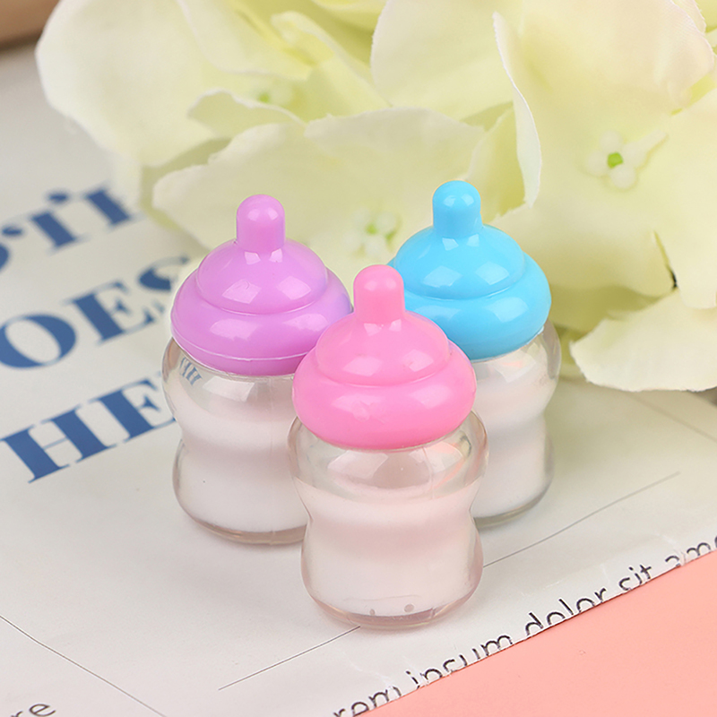 3PCS Dollhouse Baby Bottle Acc - Resin Art Bottle recension och pris