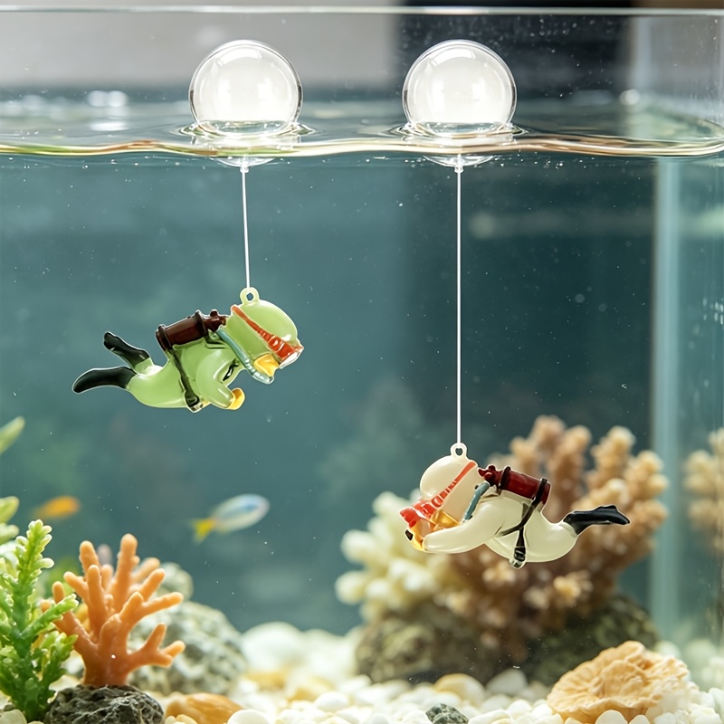 Aquarium Resin Decor Mini Dive - Resin Art Underwater recension och pris