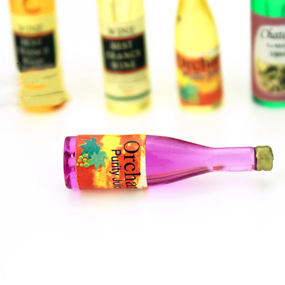 6Pcs 1/12 Dollhouse Miniature  - Resin Art Bottle recension och pris