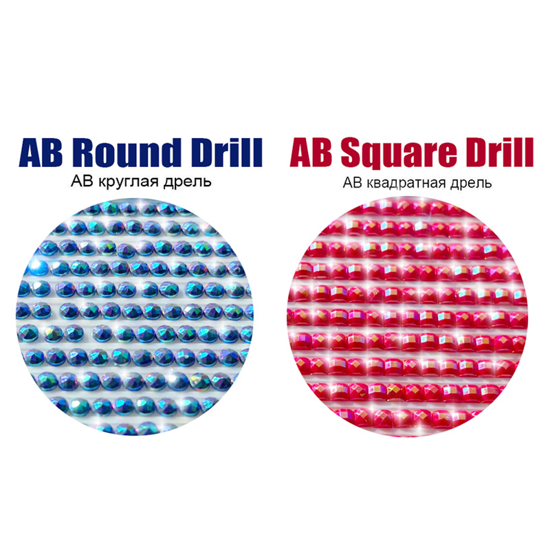 HOMFUN AB 5D DIY Diamond Embro - Resin Art Underwater recension och pris