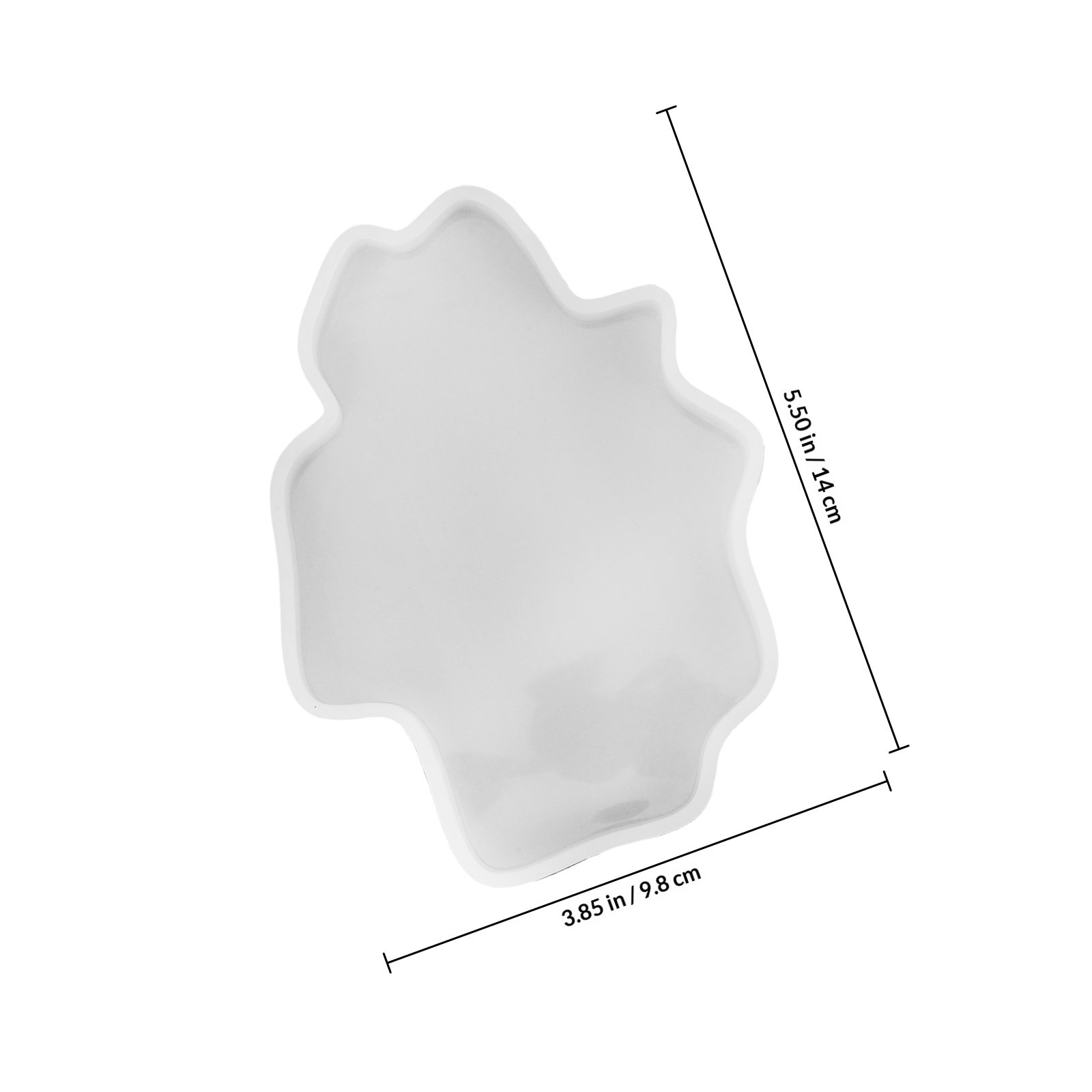 2Pcs Resin Display Mold Irregu - Resin Art Coasters recension och pris