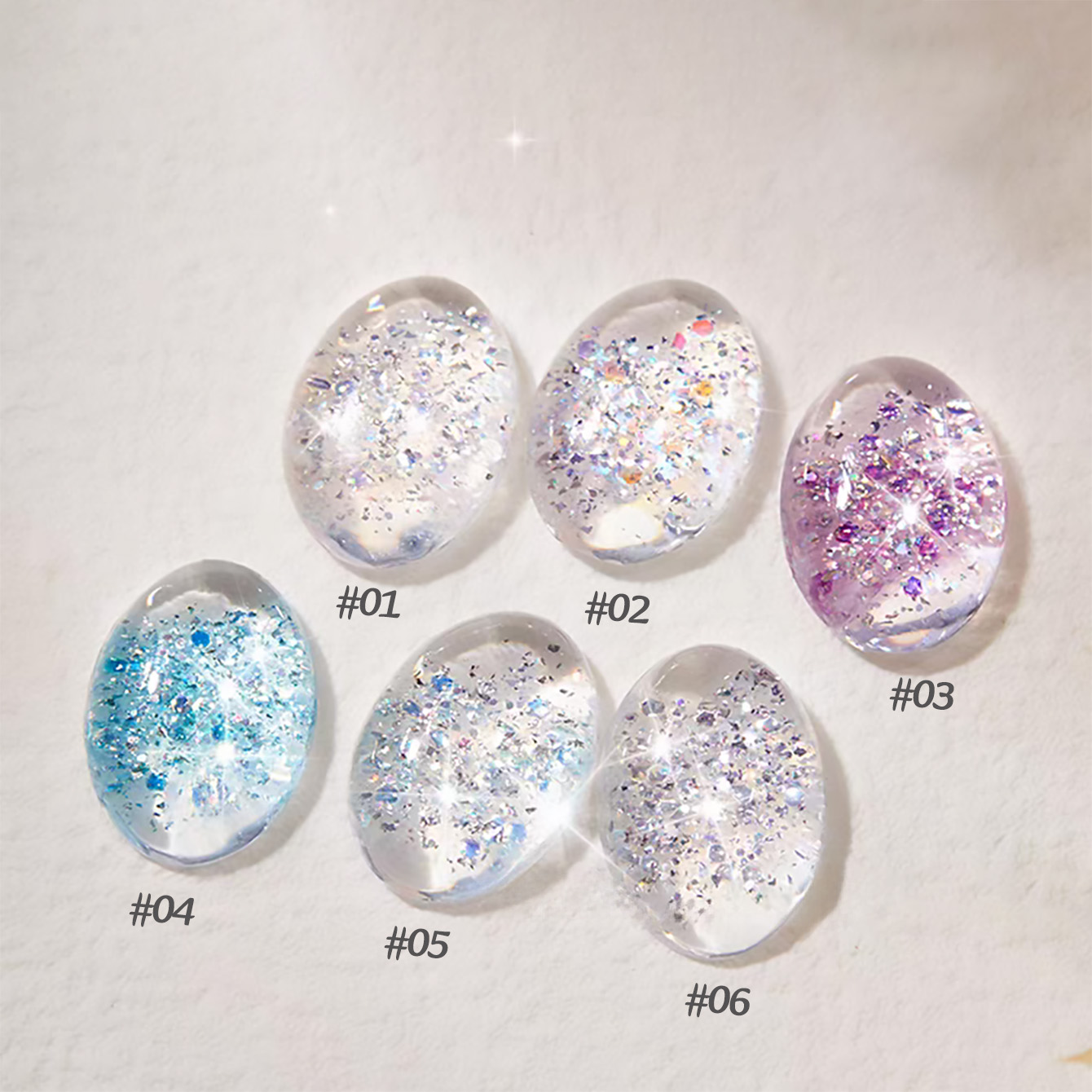 ZH1PCS 2026 New Flashing Glitt - Resin Art Online recension och pris