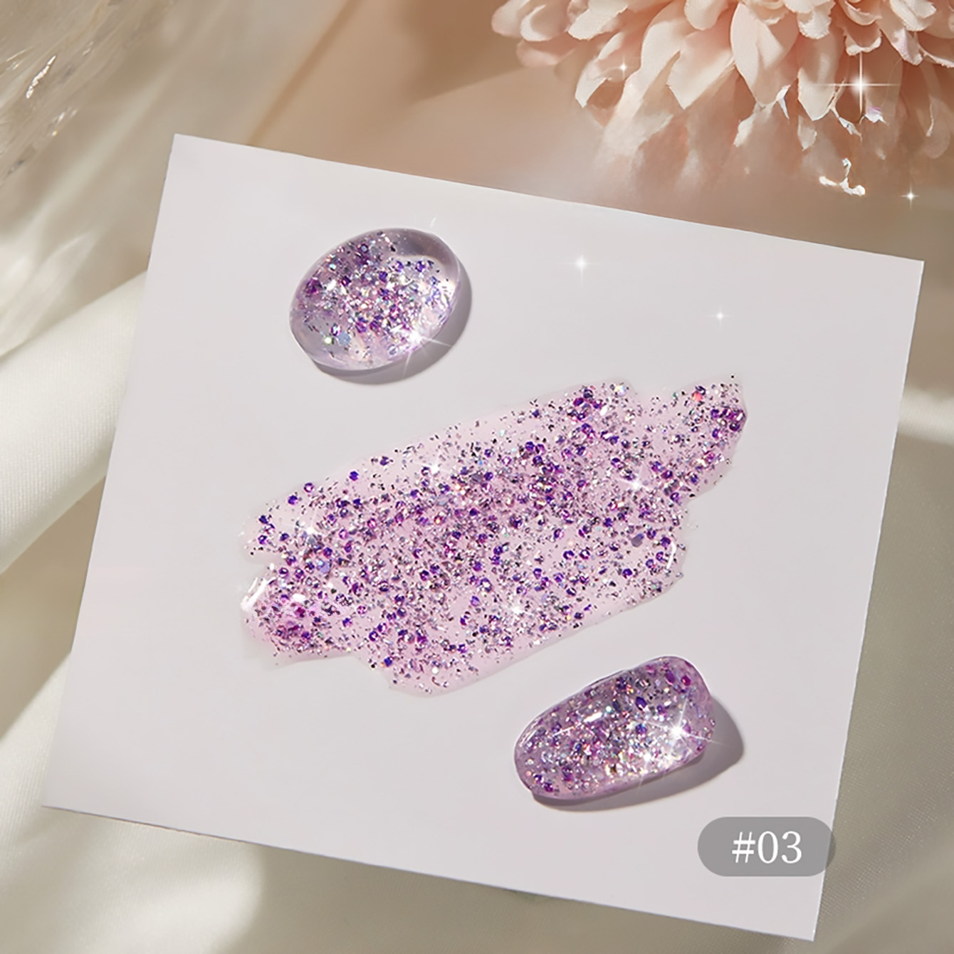 ZH1PCS 2026 New Flashing Glitt - Resin Art Online recension och pris