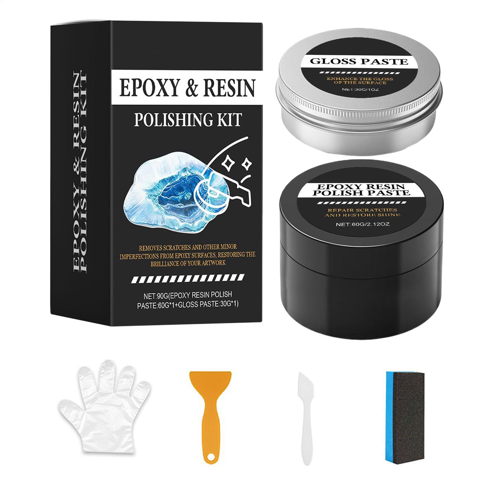 Epoxy resin high gloss polishi - Resin Art Acrylic recension och pris