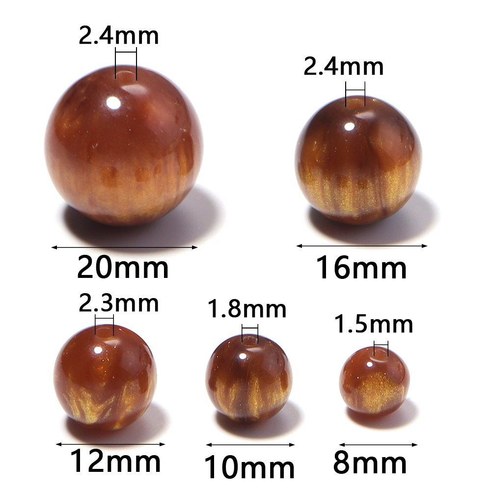 5-30pcs/lot 8-20mm Gilding Res - Resin Art Kits For Adults recension och pris