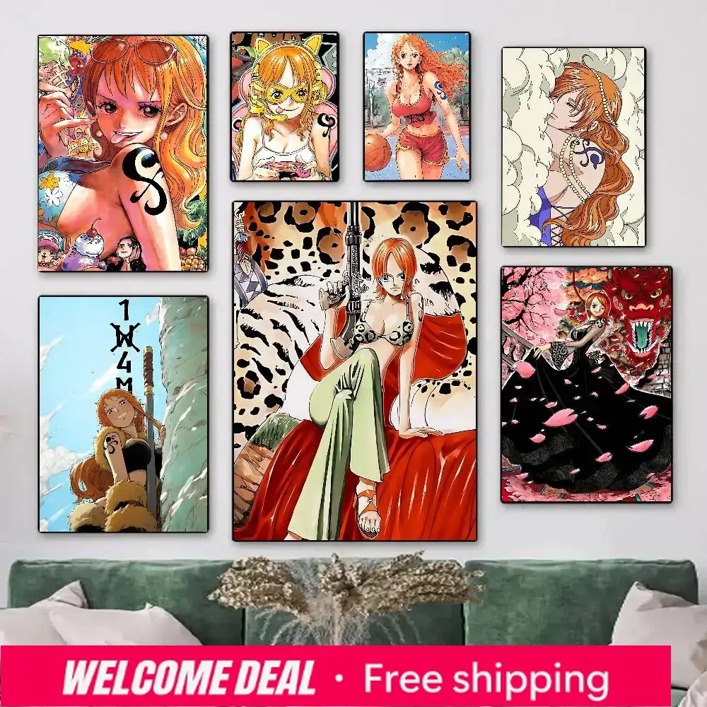 2026 1pc Anime Character Nami  - Resin Art Home Decor recension och pris