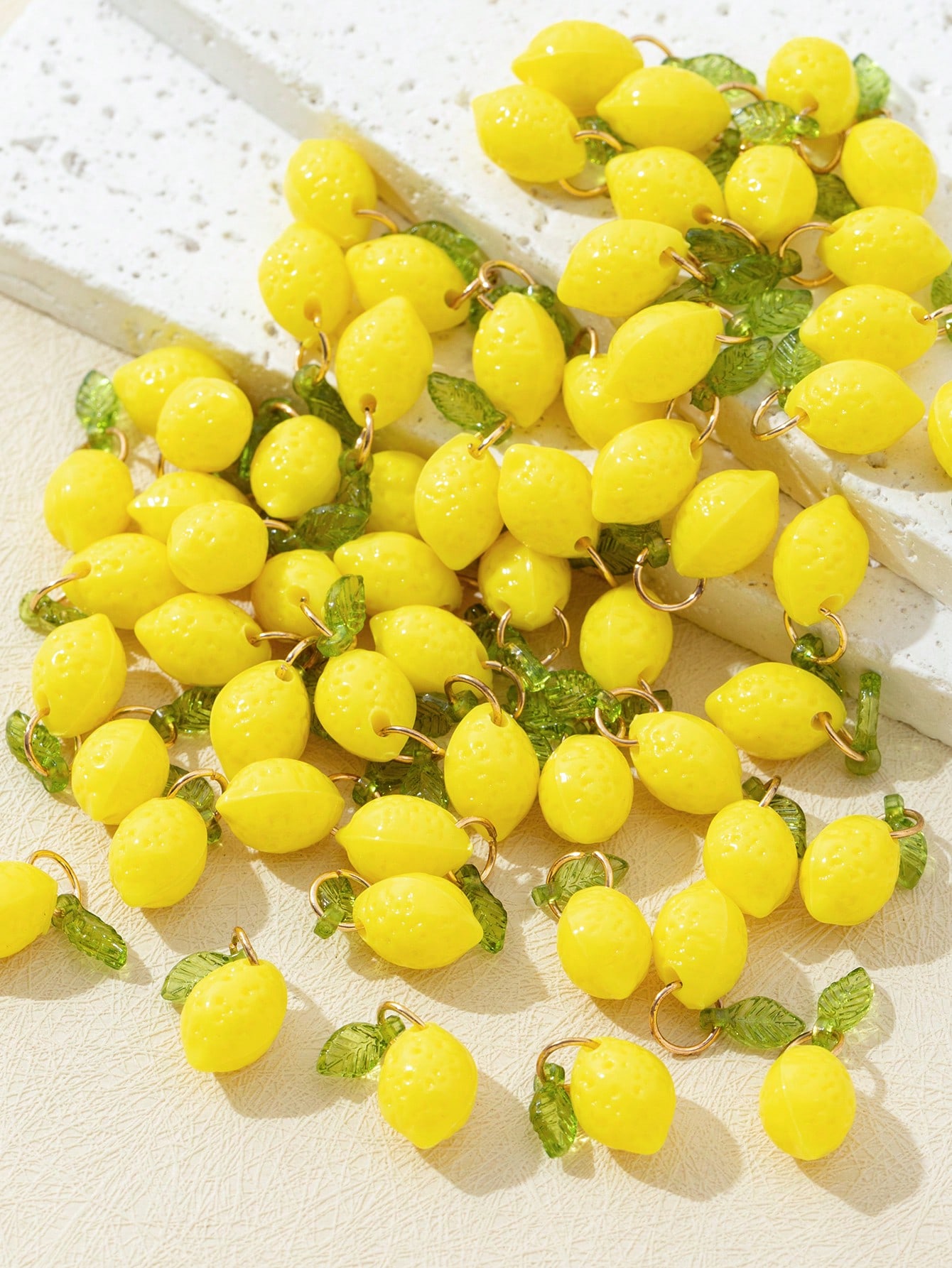 10Pcs 3D Lemon Resin Charms Pe - Resin Art And Decor recension och pris