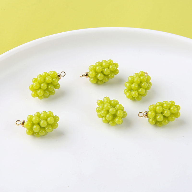 6pcs Cute Little Grapes Resin  - Resin Art Kits For Adults recension och pris