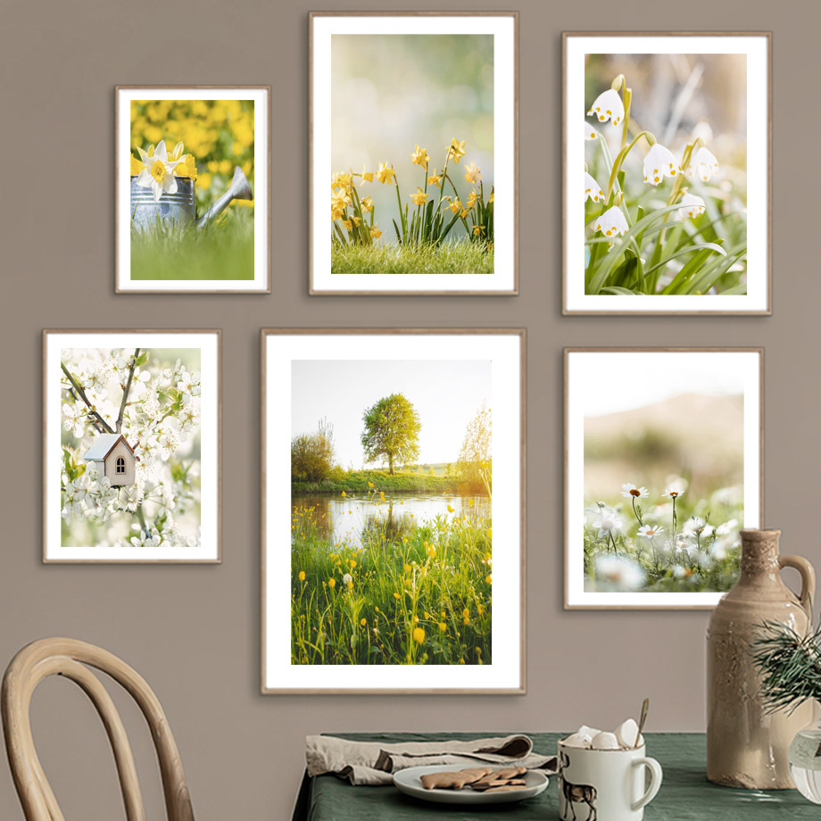 Spring Scenery Flower Green Ve - Resin Art With Flowers recension och pris