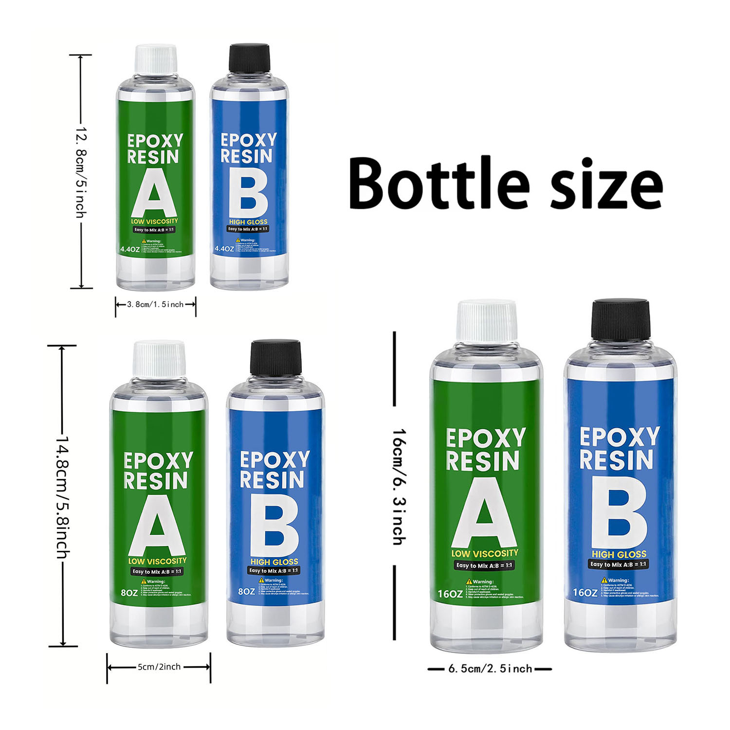 250ml-1000ml Epoxy Resin Casti - Resin Art Acrylic recension och pris