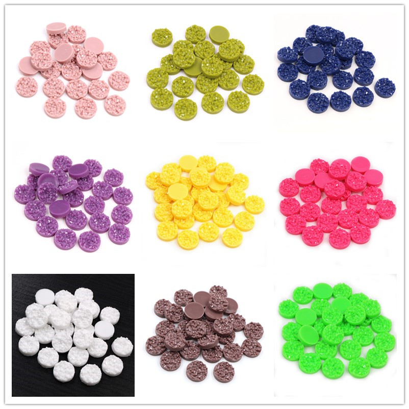 40pcs Resin Druzy Cabochons Do - Resin Art Kits For Adults recension och pris