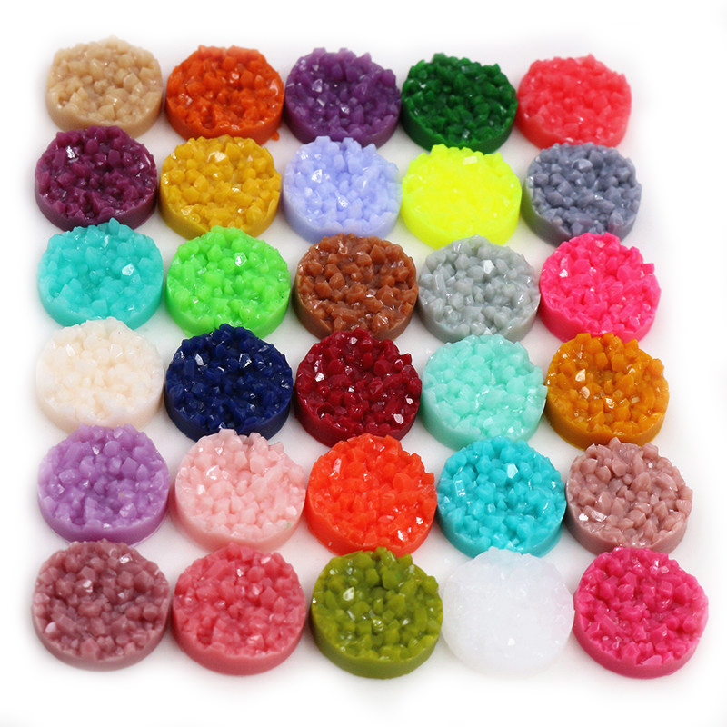 40pcs Resin Druzy Cabochons Do - Resin Art Kits For Adults recension och pris