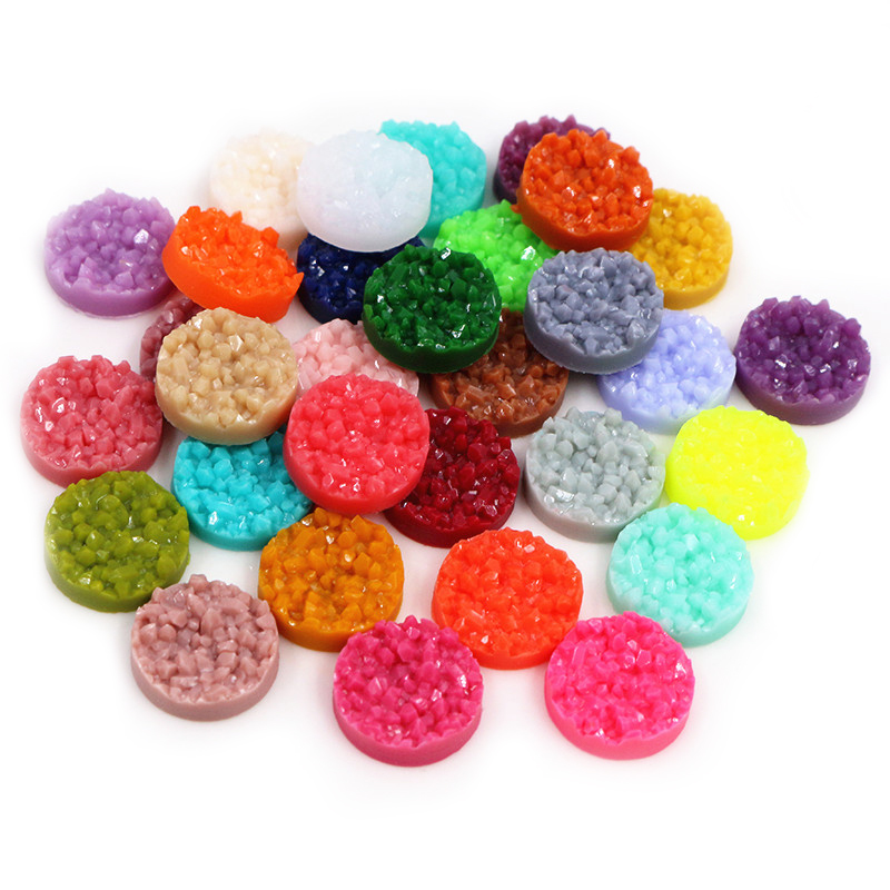 40pcs Resin Druzy Cabochons Do - Resin Art Kits For Adults recension och pris