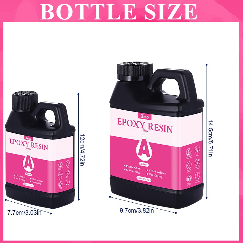 1:1 Crystal Clear Epoxy Resin  - Resin Art With Wood recension och pris