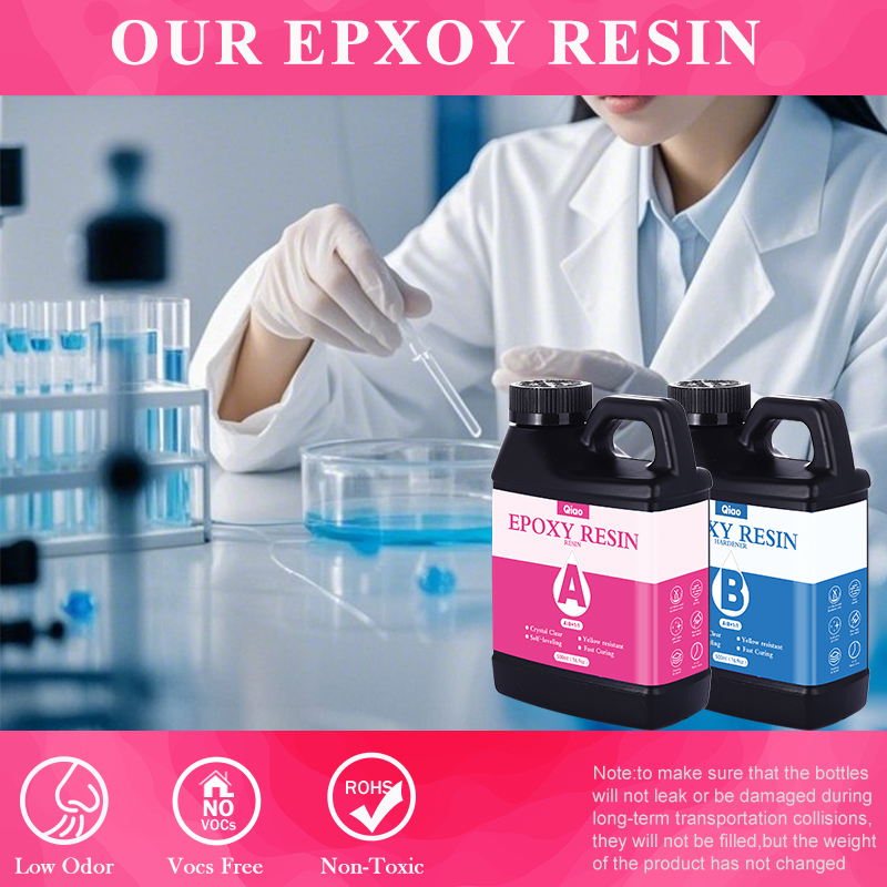 1:1 Crystal Clear Epoxy Resin  - Resin Art With Wood recension och pris