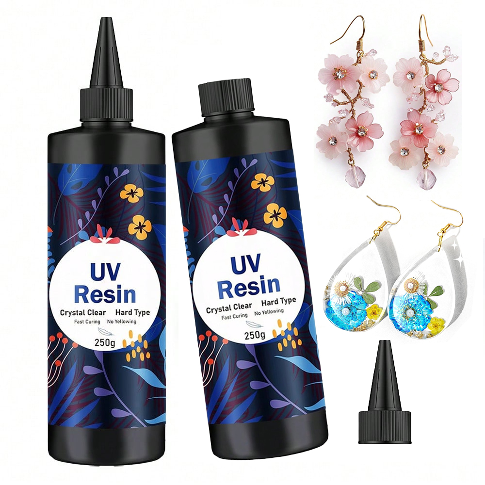 250g/500g UV Resin Clear Hard  - Resin Art Uv recension och pris