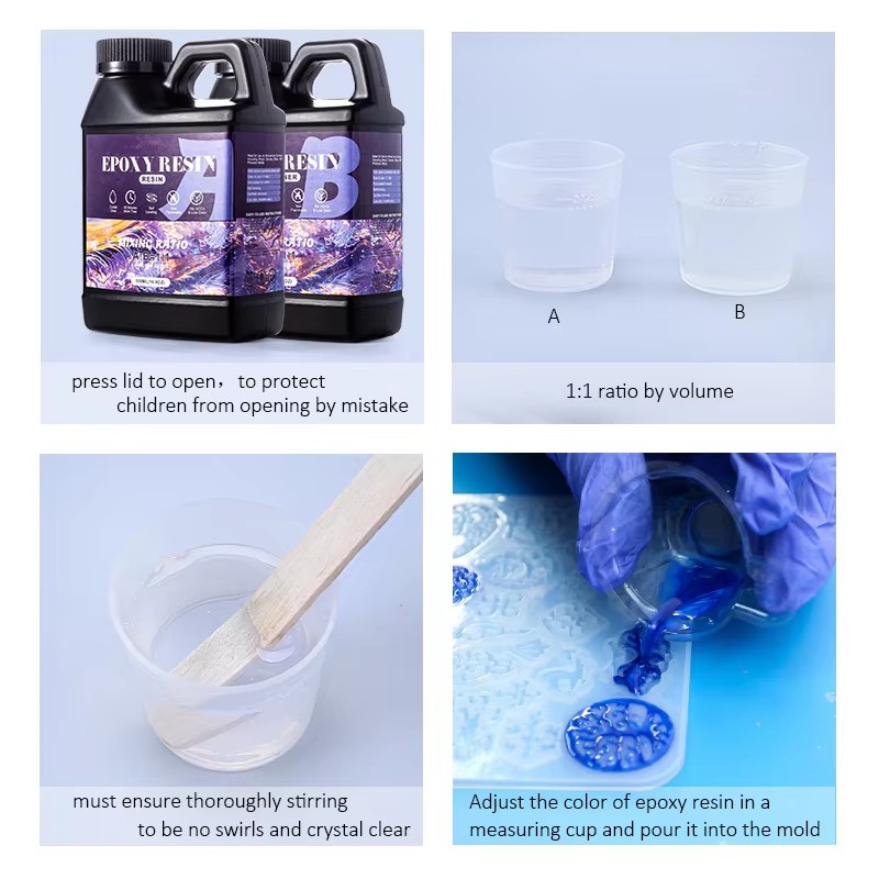 Easy Mix 1:1 Epoxy Resin Kit C - Resin Art Acrylic recension och pris