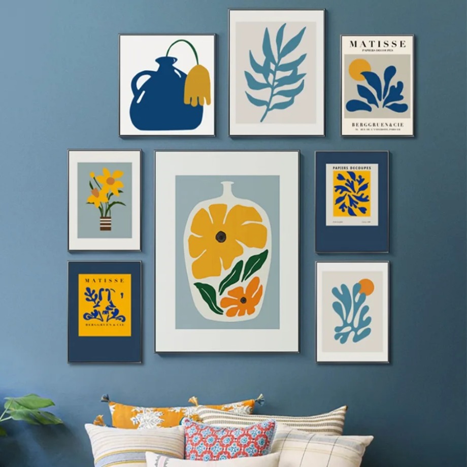 Henri Matisse Picasso Posters  - Resin Art With Flowers recension och pris