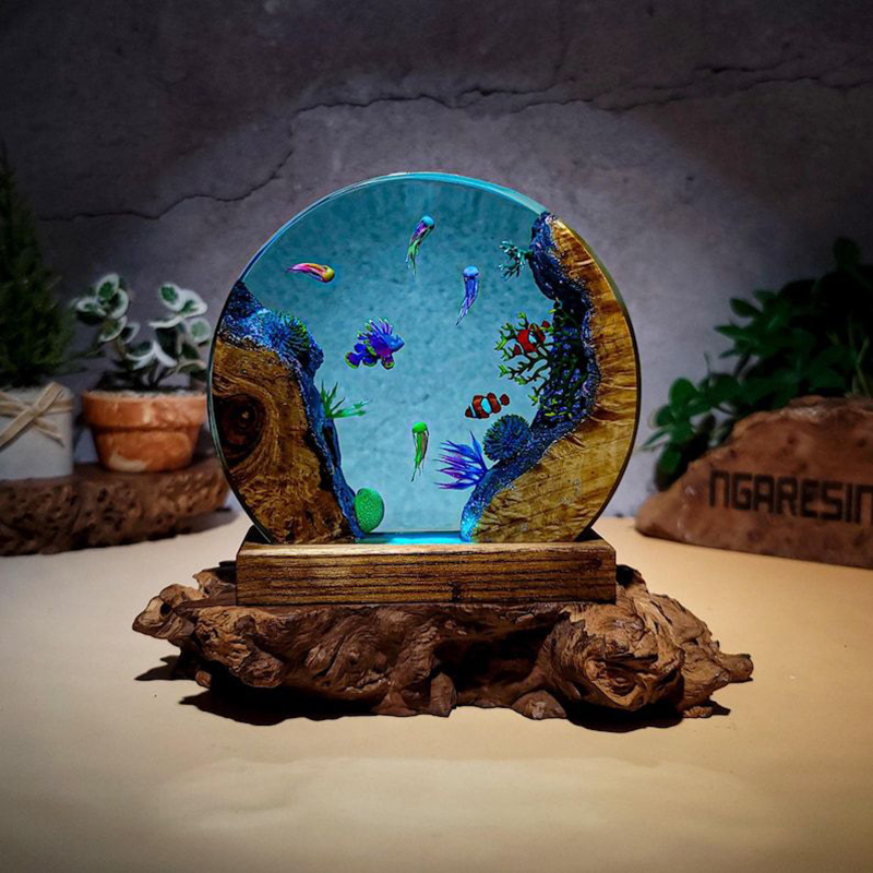 Ocean Aquarium Organism Resin  - Resin Art And Decor recension och pris