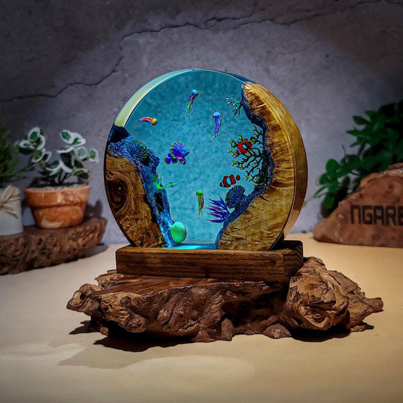 Ocean Aquarium Organism Resin  - Resin Art And Decor recension och pris