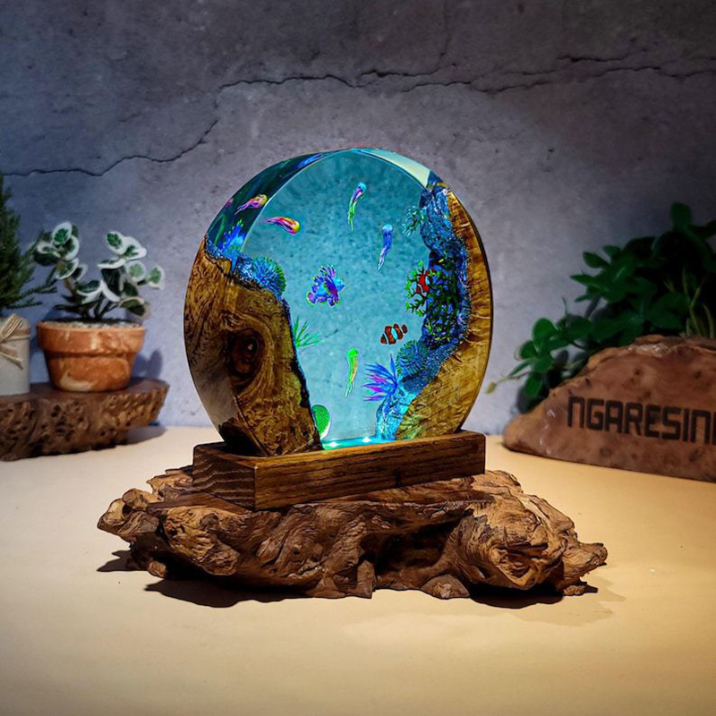 Ocean Aquarium Organism Resin  - Resin Art And Decor recension och pris