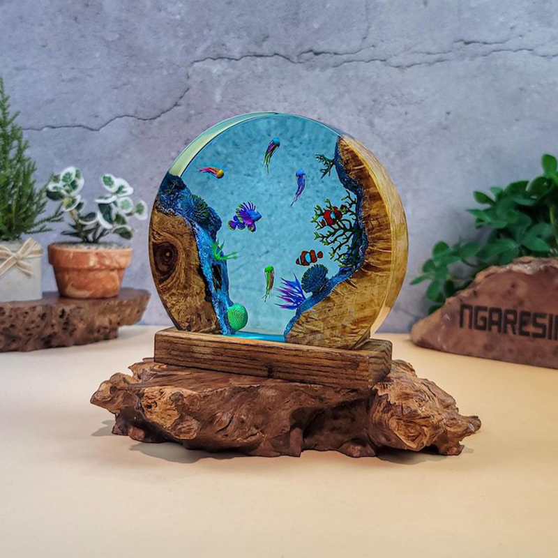 Ocean Aquarium Organism Resin  - Resin Art And Decor recension och pris