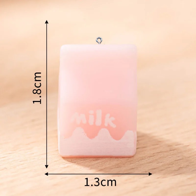 10Pcs Mini Milk Bottle Resin C - Resin Art Bottle recension och pris