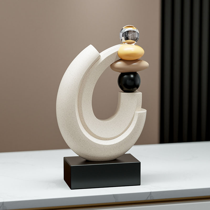 Home Decor Lucky Stone Statue  - Resin Art Gift For Wedding recension och pris