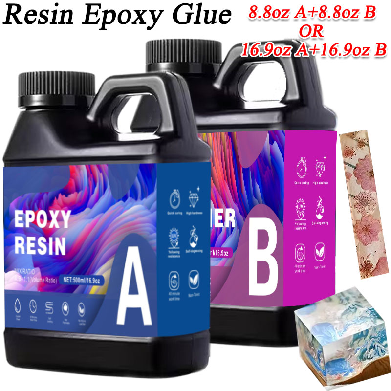 17.6oz/33.8oz AB Resin Epoxy G - Resin Art Uv recension och pris