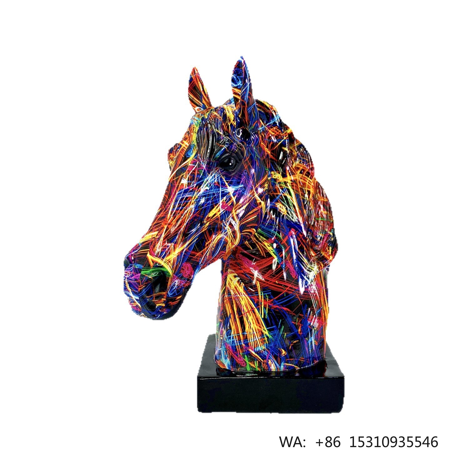 Creative Resin  Horse Head Orn - Resin Art And Decor recension och pris