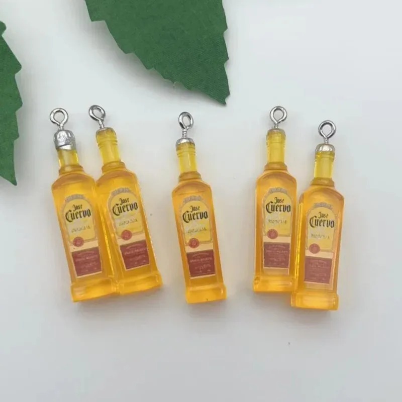 10Pcs/Lot Simulation Beer Bott - Resin Art Bottle recension och pris