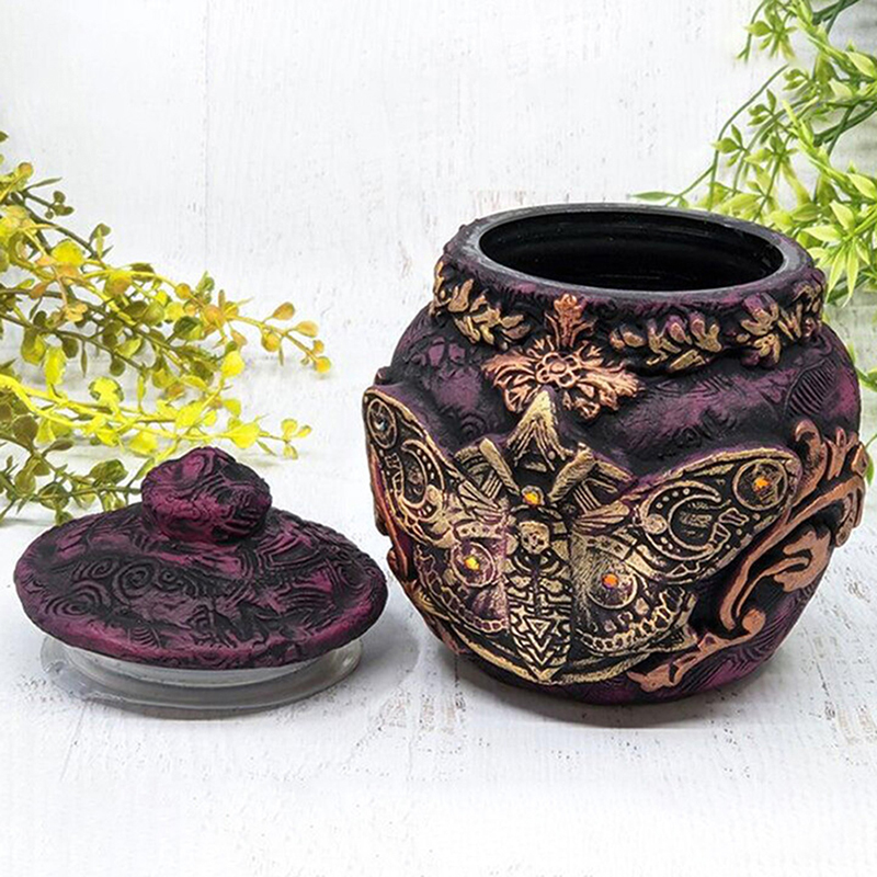 New Witch Bottle Celestial Dec - Resin Art Bottle recension och pris