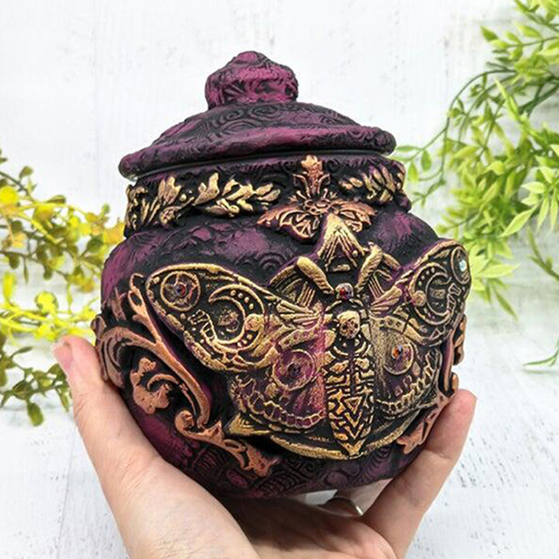 New Witch Bottle Celestial Dec - Resin Art Bottle recension och pris