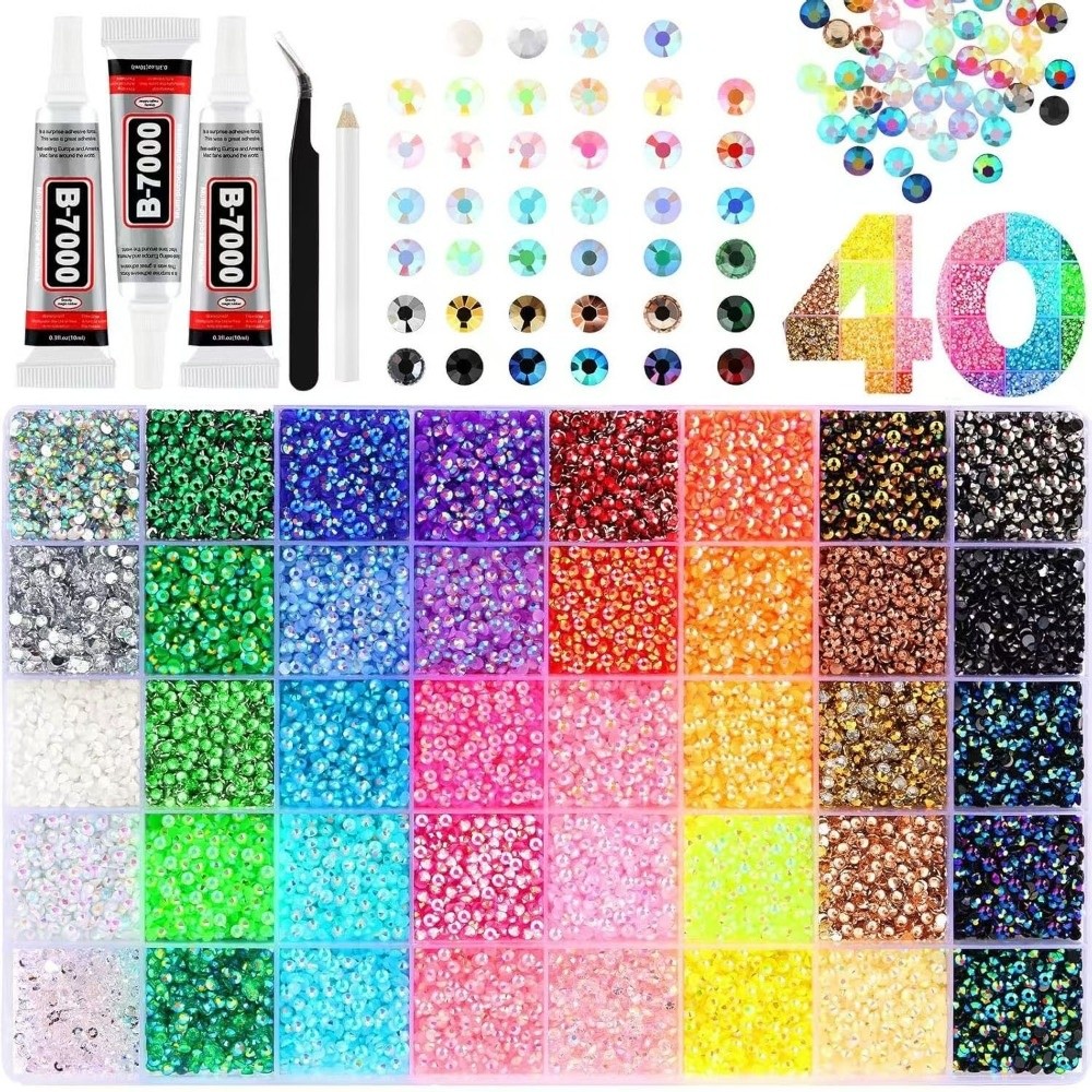 Multicolor Resin Rhinestone Ki - Resin Art Price recension och pris