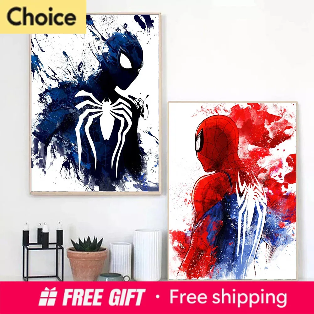 Marvel Movie Watercolor Spider - Resin Art Home Decor recension och pris