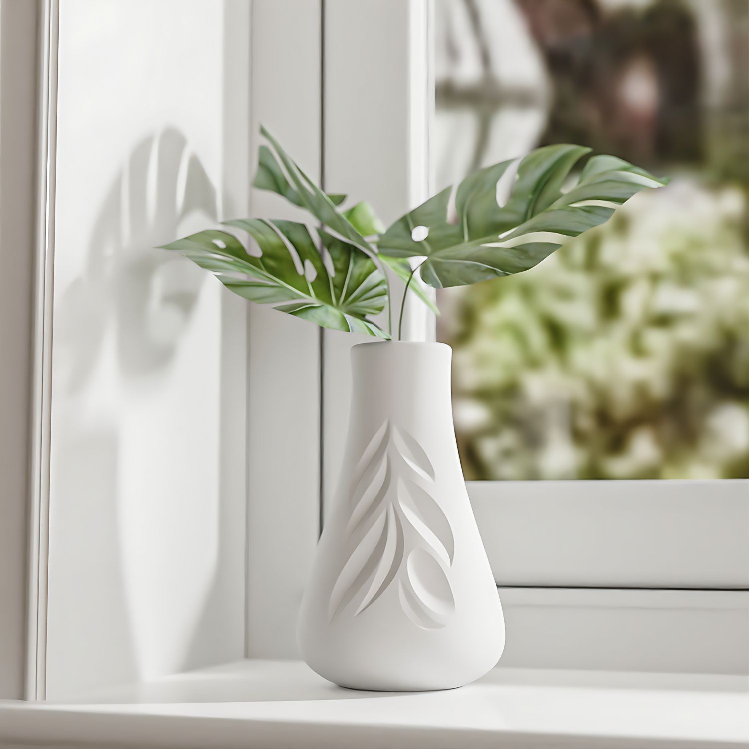 Leaf Texture Vase Silicone Mol - Resin Art Bottle recension och pris