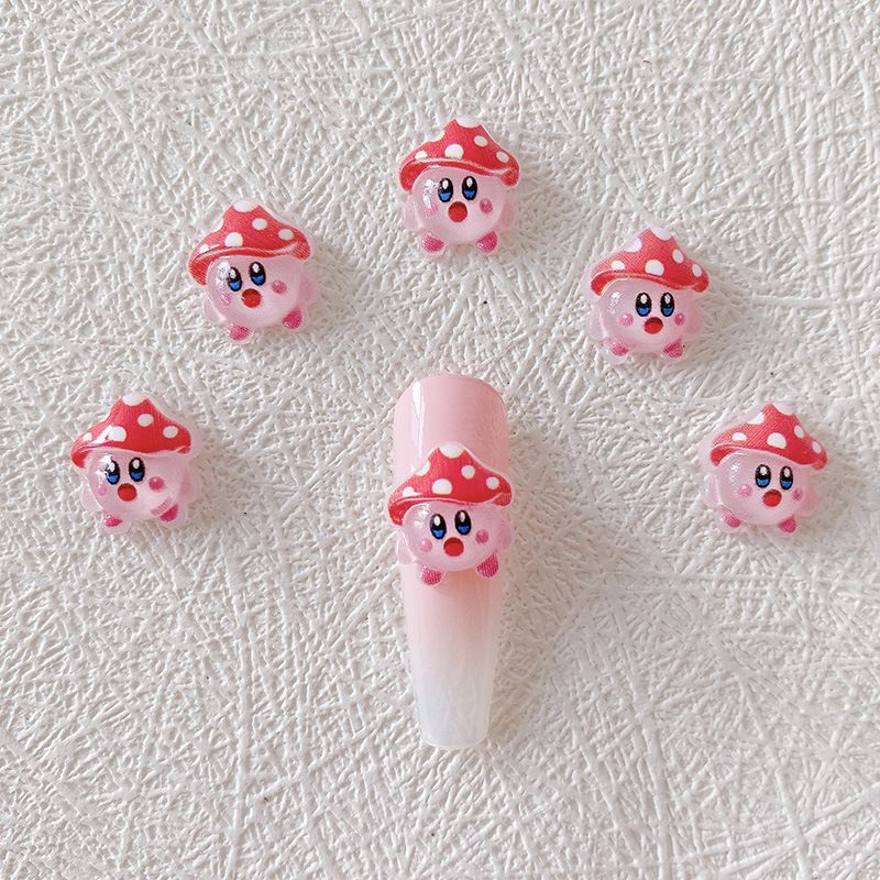 2/10/20pcs Kirby Nail Charms 3 - Resin Art And Decor recension och pris