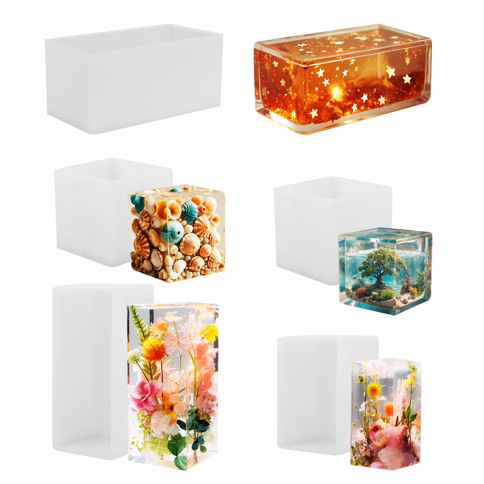 Epoxy Casting Mold Silicone Mo - Resin Art Acrylic recension och pris