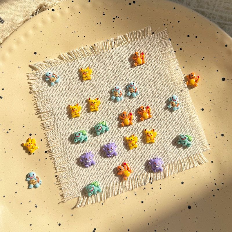 Pokemon nail art accessories,  - Resin Art And Decor recension och pris