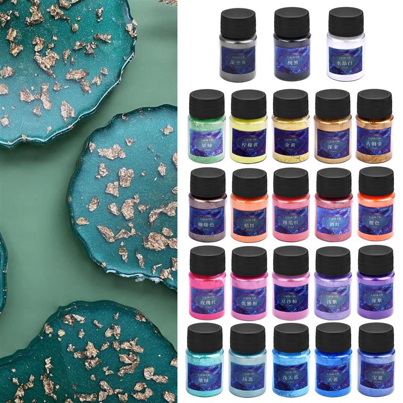 10g/Bottle Pearlescent Powder  - Resin Art Bottle recension och pris