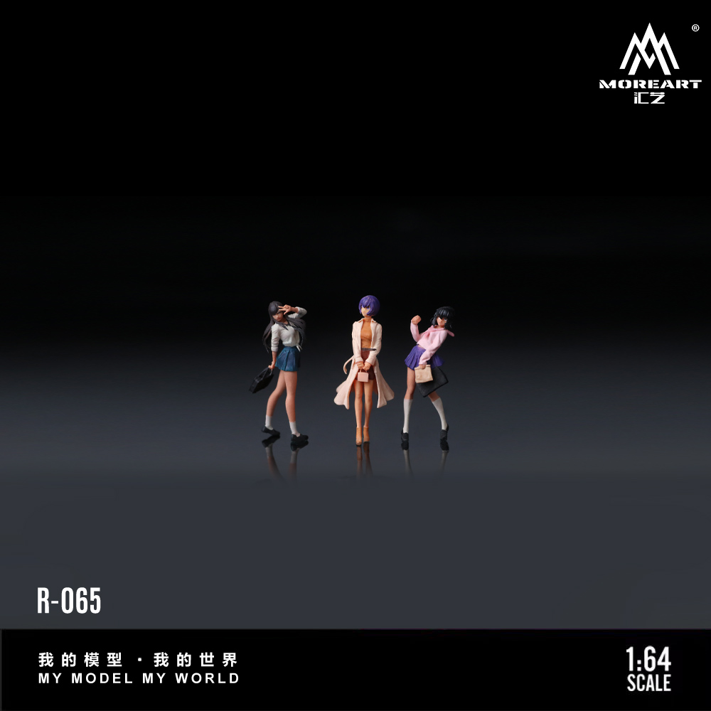 More Art 1:64 Dynamic Girl Dol - Resin Art And Decor recension och pris