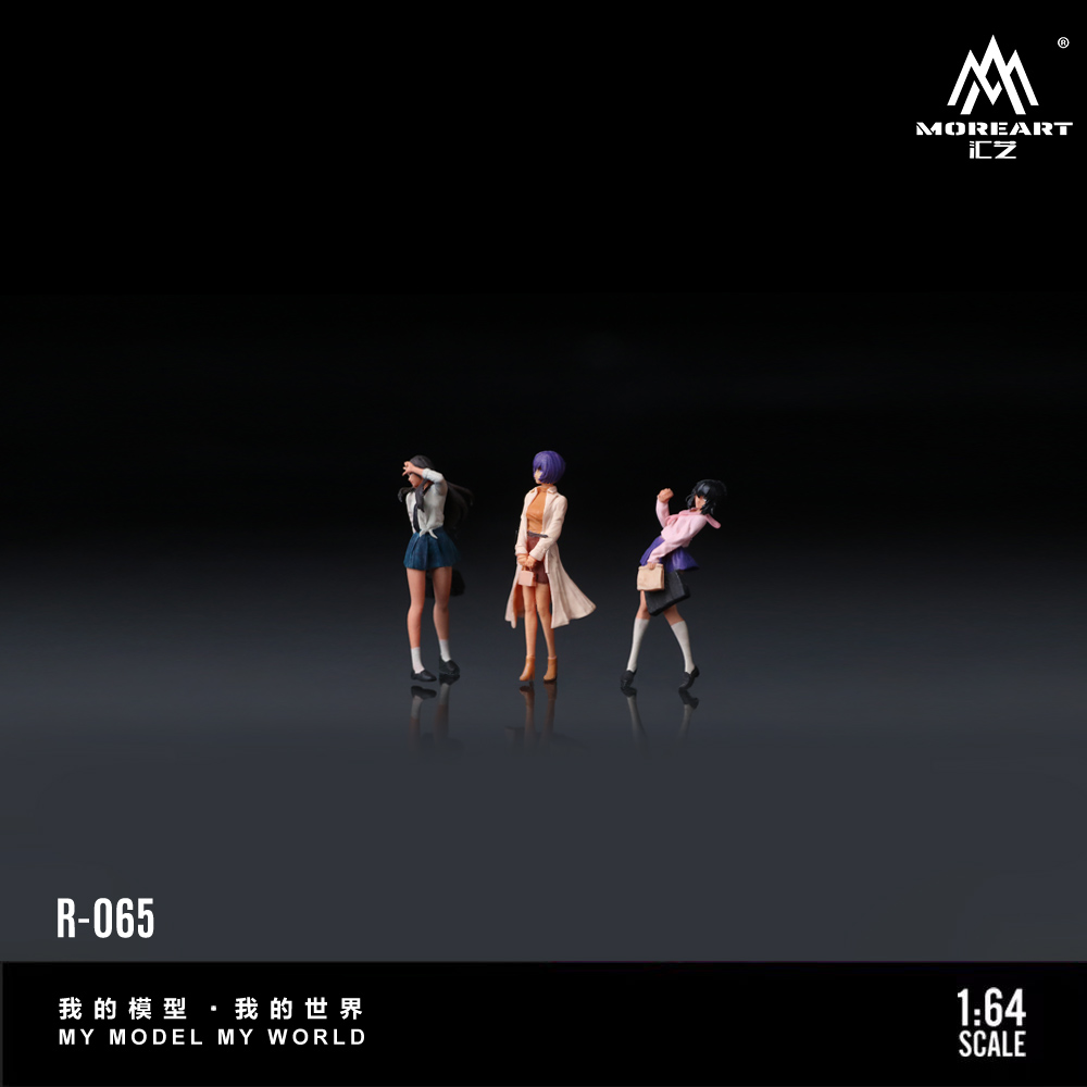 More Art 1:64 Dynamic Girl Dol - Resin Art And Decor recension och pris