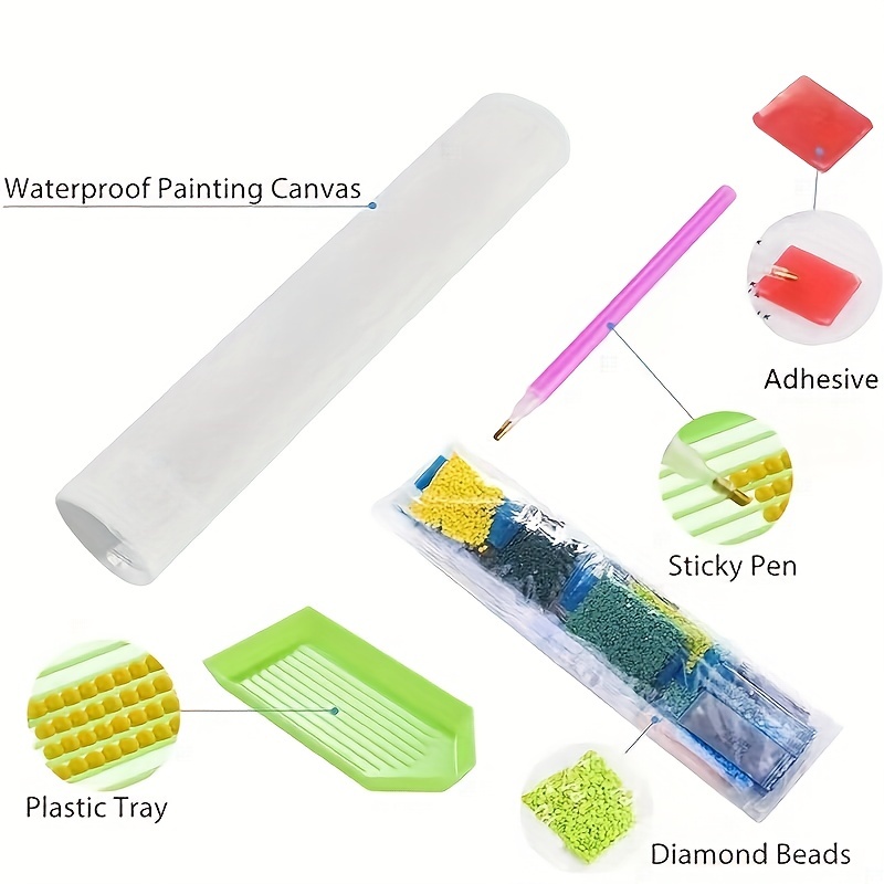 Flower Pattern DIY Diamond Art - Resin Art With Flowers recension och pris