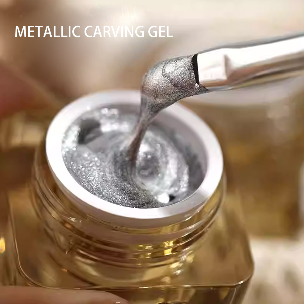 8g Metallic Carving Gel 3D Emb - Resin Art Uv recension och pris