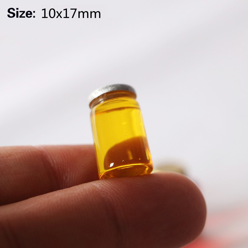 10pcs Simulation Strawberry Ja - Resin Art Bottle recension och pris