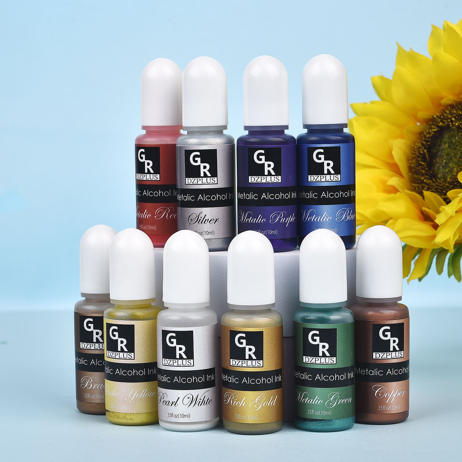 10ml/15ml Art Ink Alcohol Resi - Resin Pigment Alcohol Ink recension och pris
