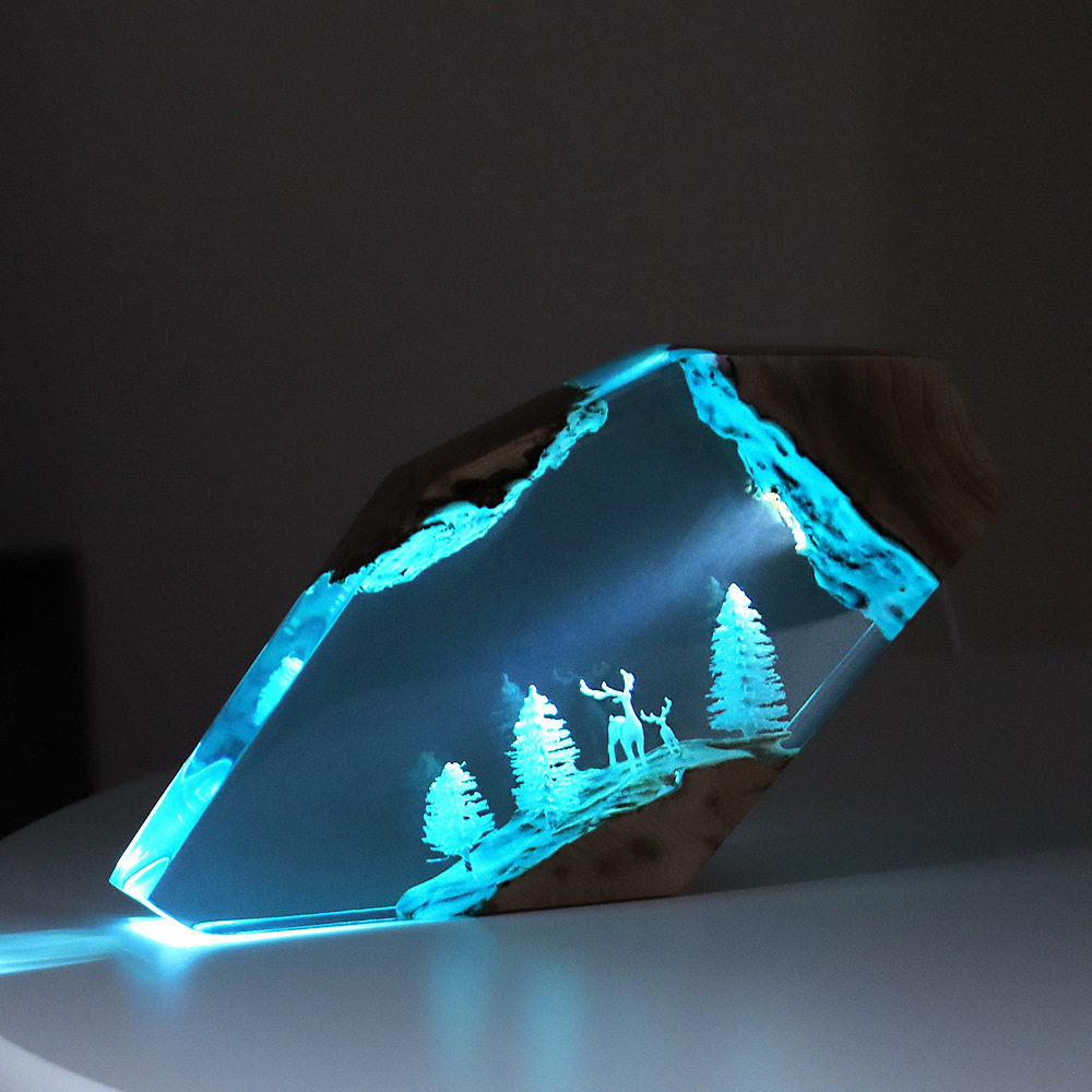 Forest Fairy Deer Desktop Art  - Resin Art And Decor recension och pris